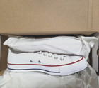 Converse Chuck Taylor Low Top White M7652  M 6 5   W 8 5  New  Damaged Box
