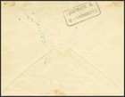 Spain  Alfonso Xiii  Cover Fr11ei  1916  No Value Inverted Center  Green And