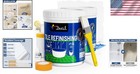 Diy-friendly Bathtub Refinishing Kit - Water-based  Low Odor Semi-gloss 2 Pack