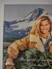 Lady Stetson Spirit Of The West Fits The Holidays Vintage 1990s Print Ad