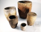 Antique Gold Mine Crucibles - California Gold Fields - Museum Quality Collection