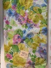 Vintage Lot 4 Flat Double Full Bed Sheets Floral Poly Cotton Quilt Fabric Cannon