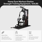 Balancefrom Multifunctional Home Gym Workout Station Strength Training Equipment