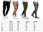 Men s Casual Joggers Pants Sweatpants Cargo Combat Loose Sport Workout Trousers