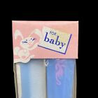 Vintage Child Doll Brush Comb Set Dupont Nylon Original Box Nos Blue Display