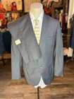 Vintage 1950s 1960s Nos Gray Prestige Suit Size 42