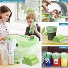 Biodegradable Trash Bags - 13 Gallon Durable Garbage Bag  100 Count   Perfect   