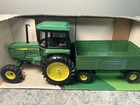 Vintage Ertl John Deere 1 16 Tractor And Wagon Set Nib