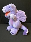 Vintage Dragon Plush Purple Dakin Pink Blue Stuffed Animal 1983 Toy Doll