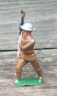    vintage Barclay Manoil Army Flag Bearer Dime Store Lead Soldier   