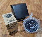 Harley-davidson Speedometer Desk Clock   Chrome Plated - Hdl-20119