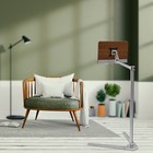 Book Holder Floor Stand Book Stand For Reading 35 4  Inches Adjustable Height