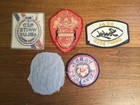 Lot Of 5 Vintage Beer Themed Sew-on Patches