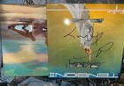 Kylie Minogue Signed Cover   read Desc   Tension Ii Yellow Variant Vinyl