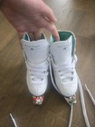 Riedell Emerald Girls Figure Ice Skates Size J12 Blades