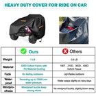 Kids Ride On Car Cover  420d Large Ride-on Truck Toy Black