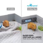 Paw Inspired Critter Box  washable Guinea Pig Fleece Cage Liners W  Raised Sides