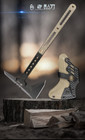 Tactical Multifunctional Dc53 Steel Camping Survival Touris Axe Hatchet Hunting