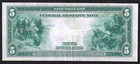 1914  5 Federal Reserve Philadelphia   Pilgrims   Columbus   Nice Extremely Fine