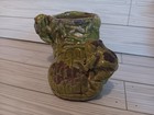 Vintage Old Shoe With 2 Frogs Planter Flowers Succulents Ceramic Decor Unique
