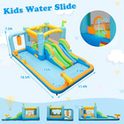 Inflatable Water Slide Giant Kids Bounce House Park Splash Pool Without Blower