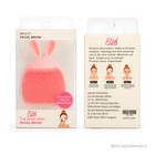 Facial Cleansing Brush The Pores Clean - Silicone Face Scrubber Pink Bunny  1pc 