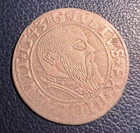 Rare 1543 Duchy Of Prussia 1 Groschen Coin - Albert Of Prussia
