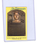 Joe Dimaggio Hof Signed Autograph Auto Hall Of Fame Plaque Yankees Jsa      Loa 