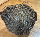 Large Float Glass Floating Ball Fishing Bouy Japanese Antique Vintage  20cm