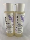 2- The Honest Company 2 In 1 Calming Lavender Shampoo   Body Wash Pump 18oz Each