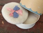 Vtg 1940s Avon Apple Blossom Beauty Dust Dusting Powder Unused Seal Intact Nos