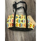 Cute Owl Print Pet Carrier Bag Small Dog Cat Travel Tote