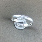 Sterling Silver Ring Blank With 12mm Pad Adjustable 925 Quality Finding Hea