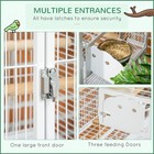 55  Large Bird Cage With Play Top And Stand pet Flight Birdcage For Parrot Lo   