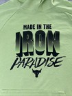 Under Armour Youth Project Rock Iron Short Sleeve Hoodie Shirt Ymd