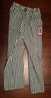 Oshkosh B gosh Vintage Hickory Stripe Pants  1990s  Worlds Best Patch  Size 5r