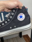 Vintage Black Converse All Star Chuck Taylor Made Usa Mens High Top Sz  11 5 New
