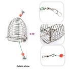Fishing Bait Trap Cage Feeder Basket Holder Coarse Lure Feeder