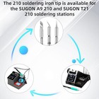  Soldering Iron Tip Set-3pcs K  Is i model suitable For Sugon A9 And T21 210