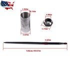 Quick Attachments 49  Hay Bale Spear 4500lbs Cap For Tractor Spike Fork Tine