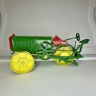 Vintage 1996 John Deere Dain Tractor Toy Nashville 96 Promo Green Yellow