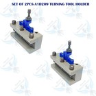 New Multifix Tools 40 Position Mini Lathe Quick Change Tool Post Holders 5pc Set