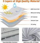 420d 250 Inch All-weather Waterproof Heavy Duty Full Outdoor Pickup Trucks Cover