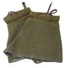 Italian Military Gaiters  Canvas  Nylon Upper  Leather Trim  Made In Italy