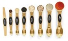 Golden Measuring Spoons Magnetic Stainless Steel 8-piece Luxury   