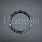 Gray black Ceramic Bezel Insert Fits For Rolex Yachtmaster Oysterflex 37 40 42mm