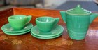 Amber Akro Agate Children s Vintage Tea Set 8 Pieces