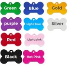 Custom Engraved Pet Tag Personalised Id Dog Cat Tags aluminium Tags