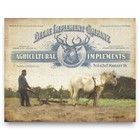 Vintage John Deere Co Advertising Art Print Farm Tractor Artwork Wall Decor Gift