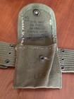 Army Helmet Liner W o Headband  Forest Helmet Camoflauge  Web Belt With Pouch